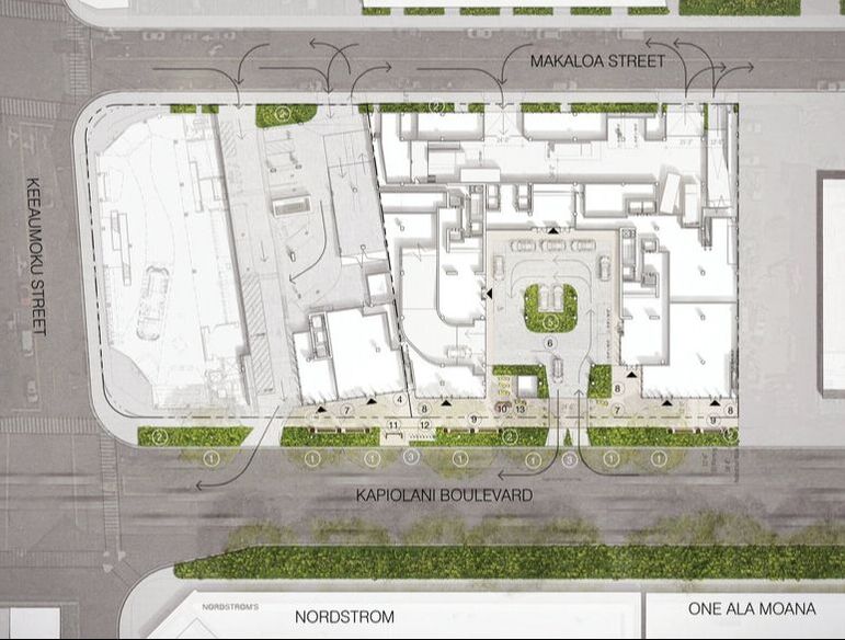 1500 Kapiolani Project footprint 