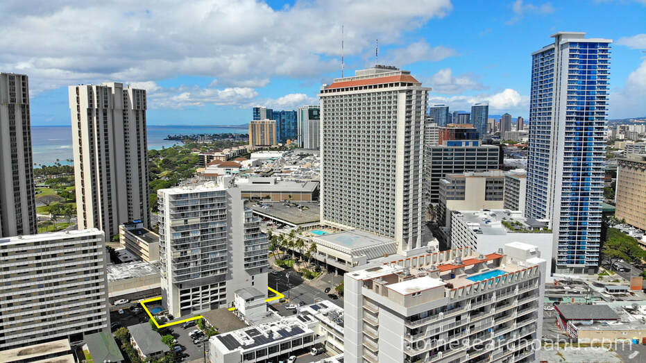 Atkinson Towers Aerial View