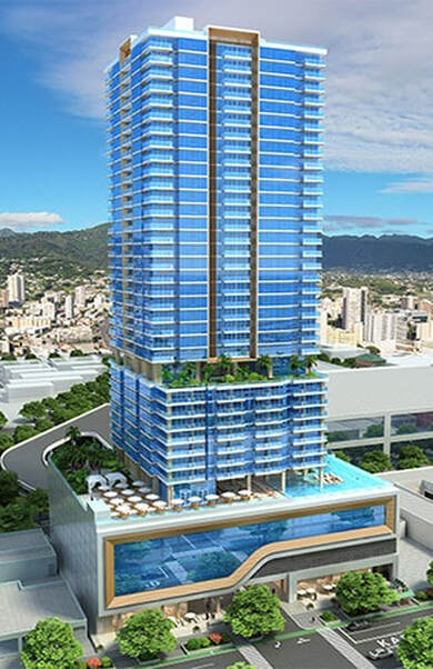 Hawaii Ocean Plaza Artist Rendering